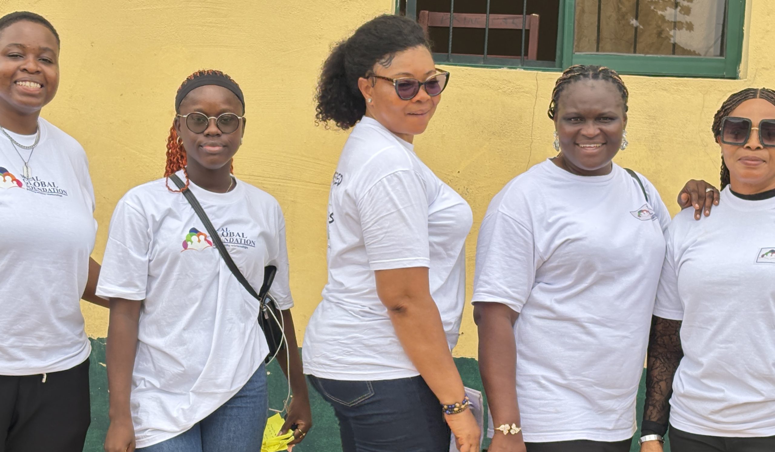 Weal Global Foundation, Nigeria team on an outreach to schools in portharcourt